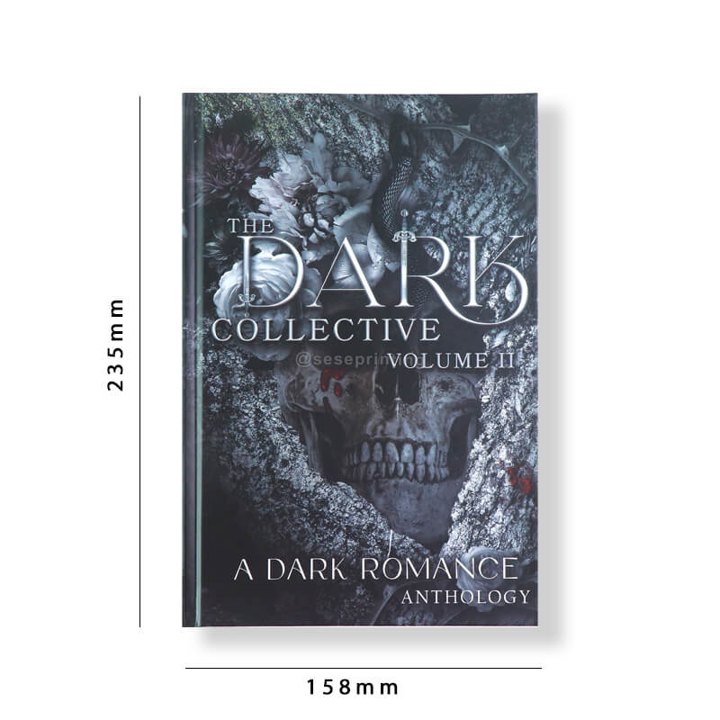 Special Edition Hardcover Books with Matte Cover and Printed Design Edges 6