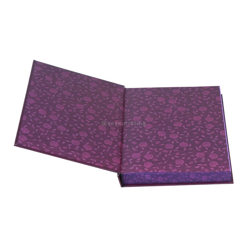 Colored Paper Fantasy Romance Fiction Book Hardcover with Sprayed/Decorative Edges 7