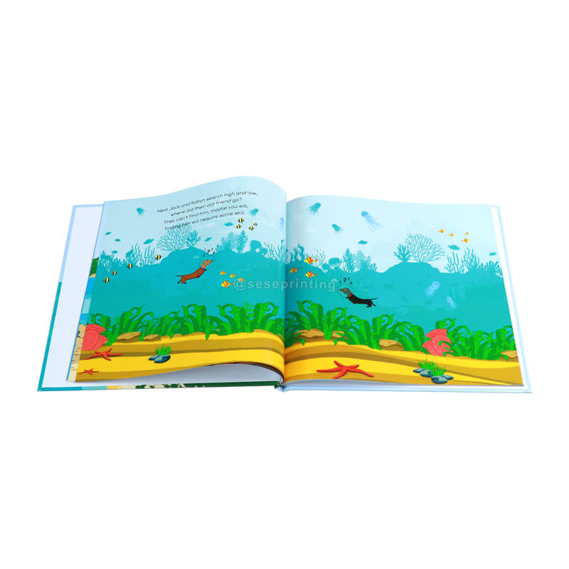 High Quality Printing Hardcover Children Illustration Picture Books 7