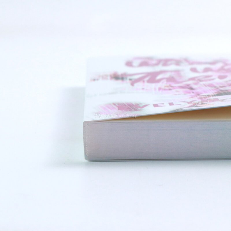 Paperback Books with Foil on Cover and Holographic Foiled Edges 10