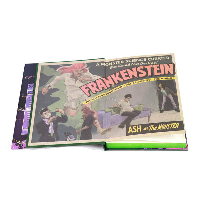 Special Edition Book Have a Dust Jacket, Green Foil on the Hardcover and Sprayed Edges 7