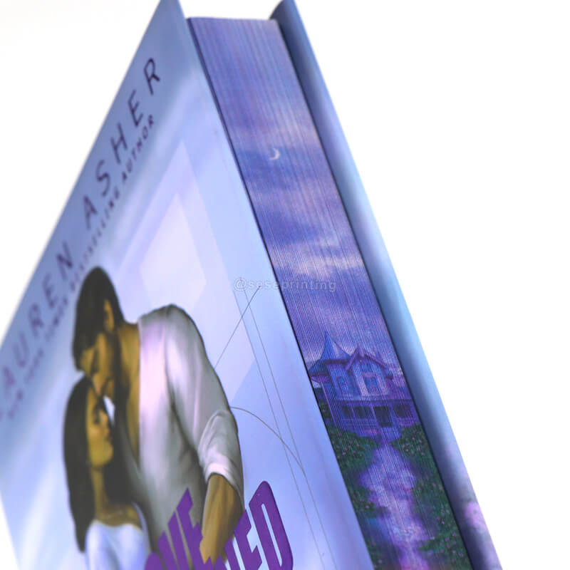 Premium Special Edition Hardcover Book with Sprayed Edges, Dust Jacket & Custom Box 12