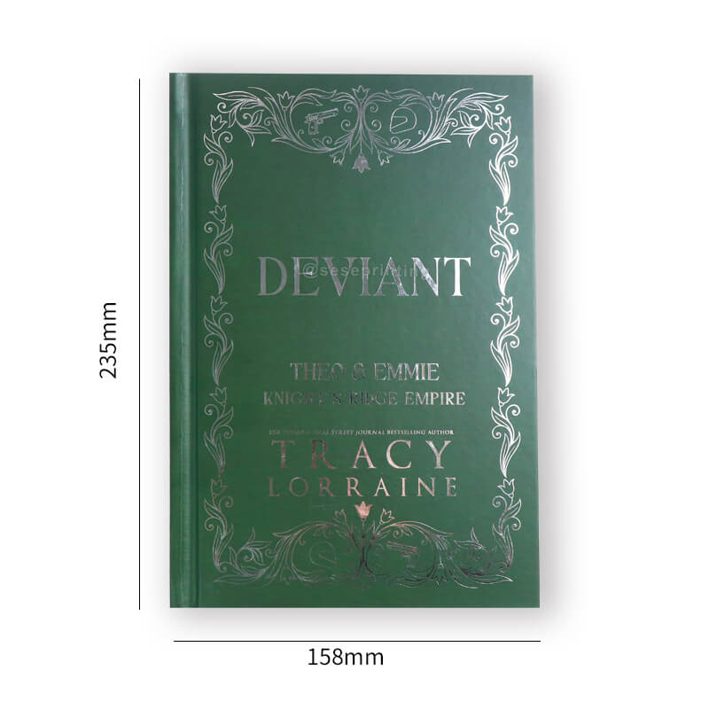 Make Special Edition YA Novel with Silver Foil, Sprayed Edges, And Endpapers 6