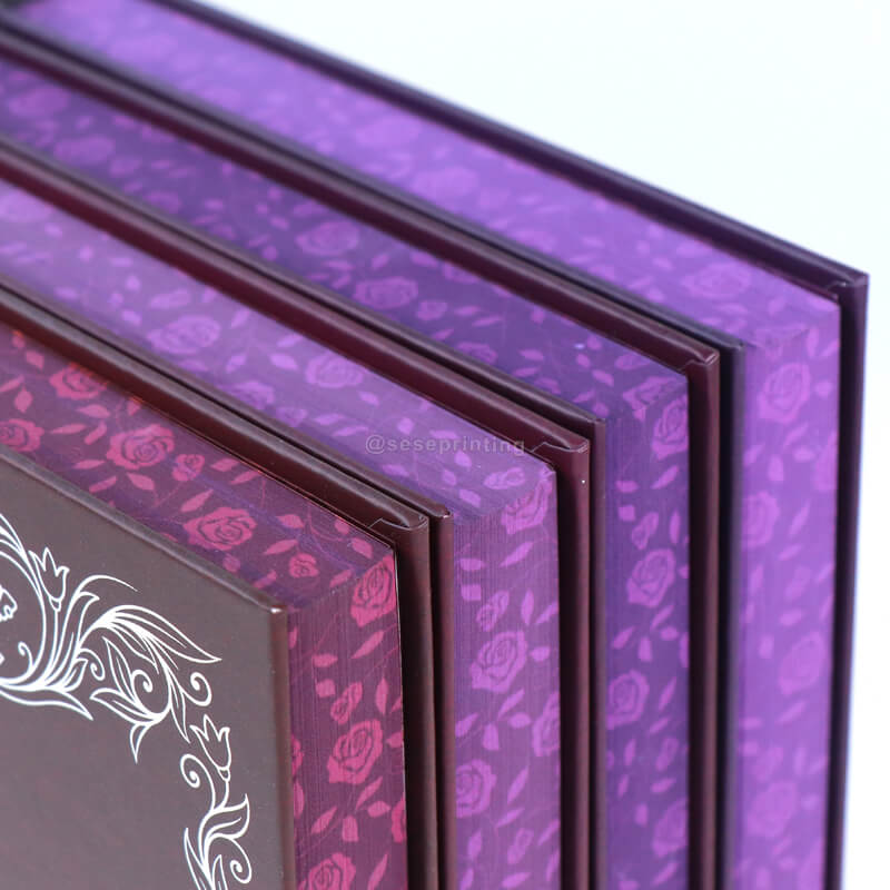 Get Four Book Series in a Hardcover with Silver Foil Stamped and Sprayed Edges 10