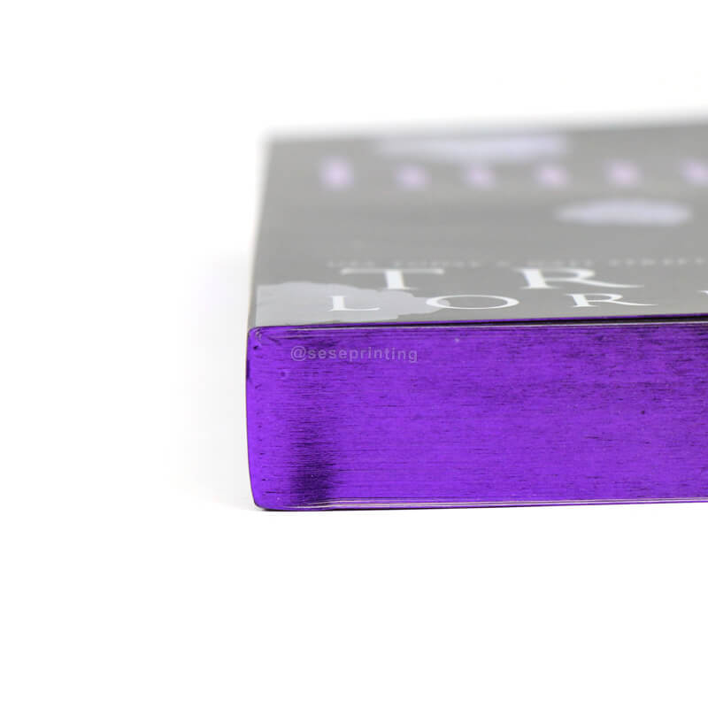 Paperback Book Series with Foil Stamped Color Covers and Sprayed Edges 11