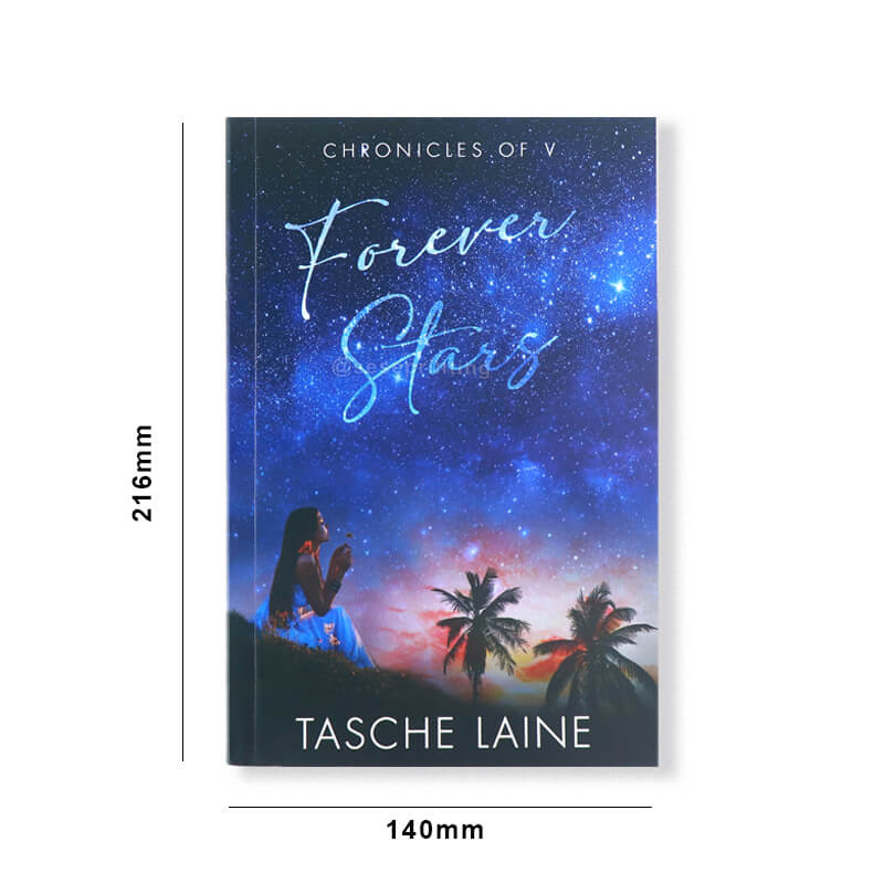 High Quality Romance Book Black and White Printing Paperback Novels 6