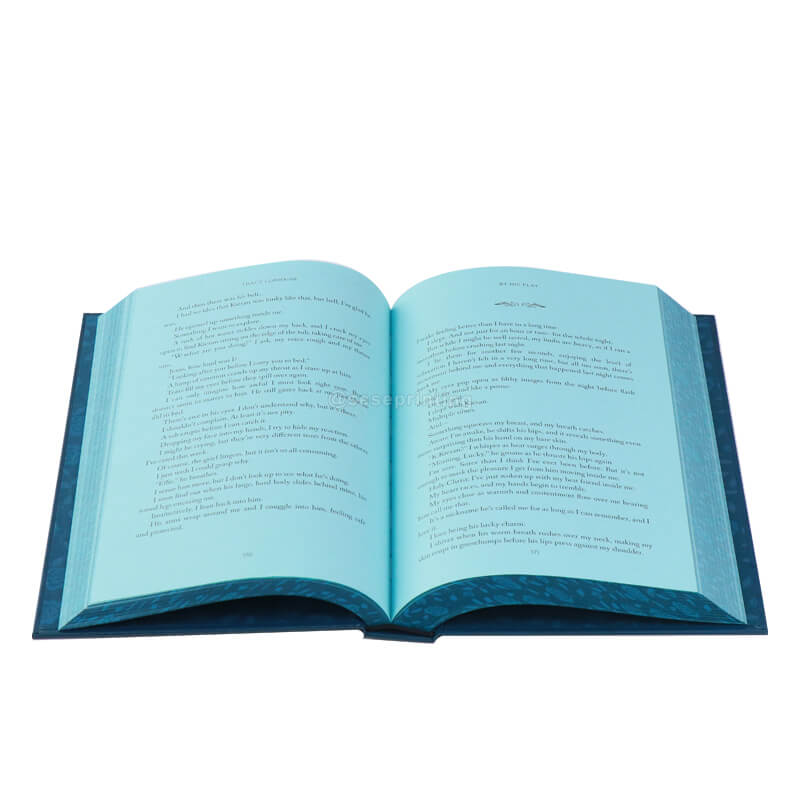 Creating Colored Paper Hardcover Book with Foiling Cover, Sprayed Edges and Decorative Endpapers 8