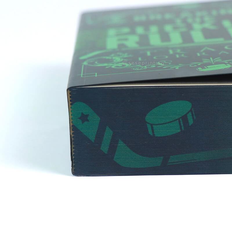 Paperback Book Printing with Custom Sprayed Edges and Foiling Cover1 10