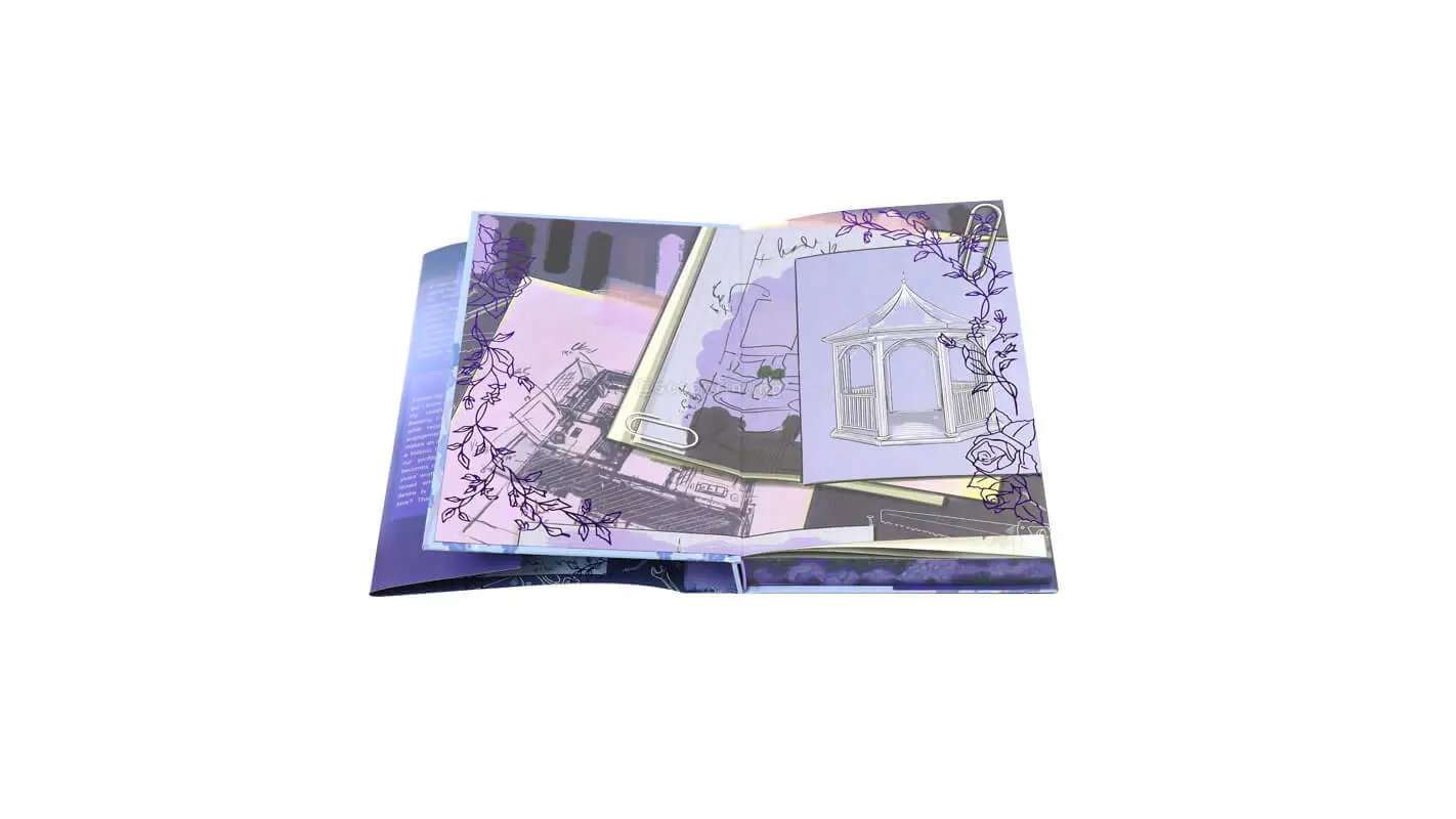 Hardcovers with Custom Box, Foil Dust Jackets, Sprayed Edges, And Endpapers 1