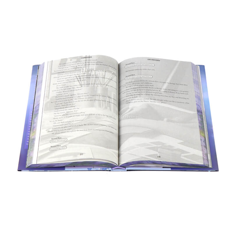 Hardcovers with Custom Box, Foil Dust Jackets, Sprayed Edges, And Endpapers 9