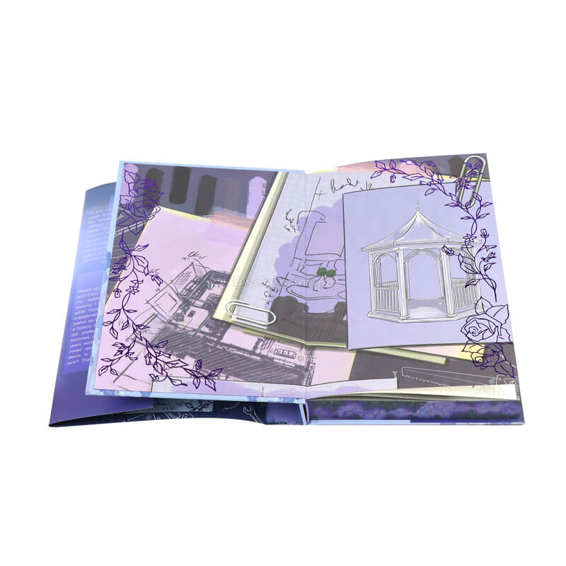 Hardcovers with Custom Box, Foil Dust Jackets, Sprayed Edges, And Endpapers 8