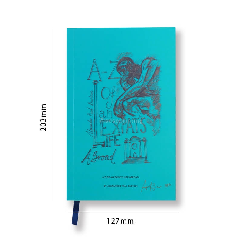 Printing Paperback Novels with Sprayed Edges and Gold Foil Stamping 6