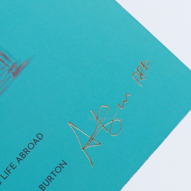 Printing Paperback Novels with Sprayed Edges and Gold Foil Stamping 8