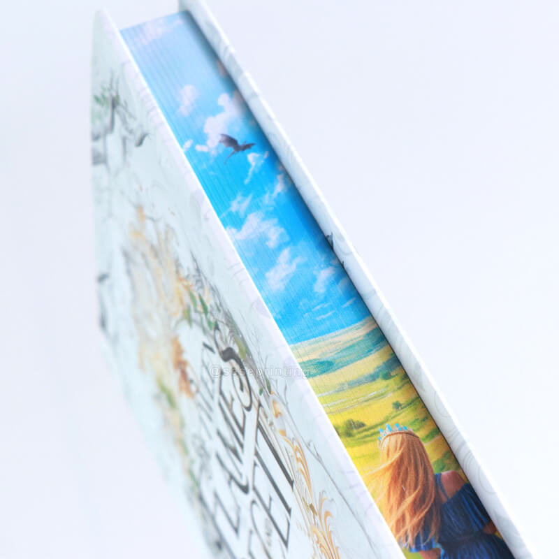 Hardback Printer with Full Color Cover, Dust Jackets and Sprayed Edges 10