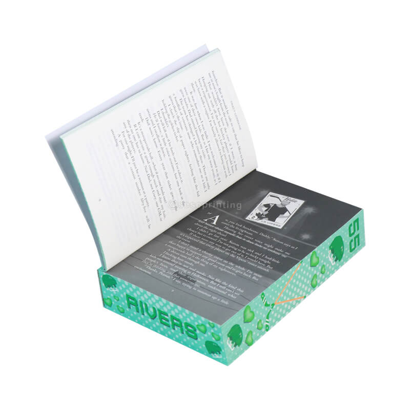 Printing Paperback Book with UV Treated Cover and Digitally Sprayed Edges 7