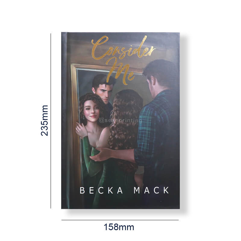 Print Special Edition Hardcovers with Gold Foiling on the Front, Spine, and Back, Sprayed Edges 6