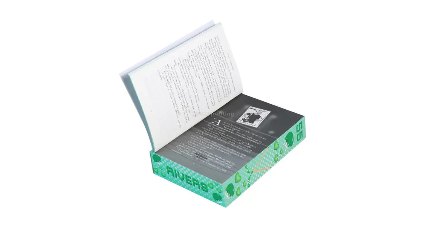 5.5x8.5 Paperback Books Done with Spot UV Coating and Sprayed Edges 1