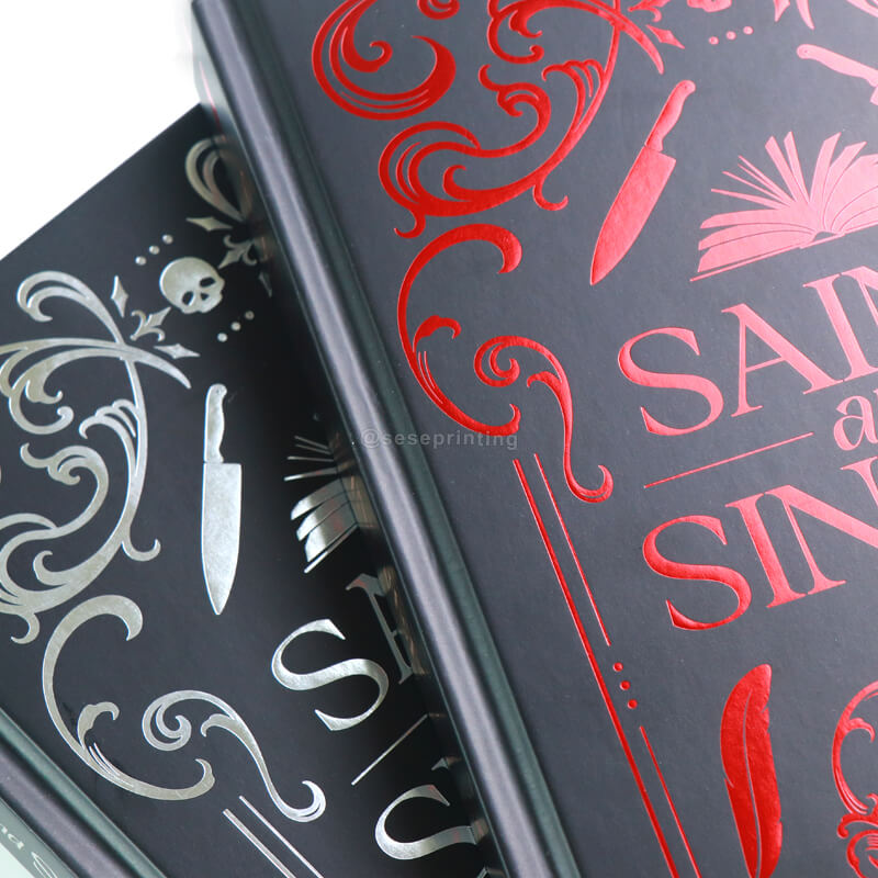 Hardback Book Series Omnibus Printing with Foil on Laminated Cover and Sprayed Edges 9