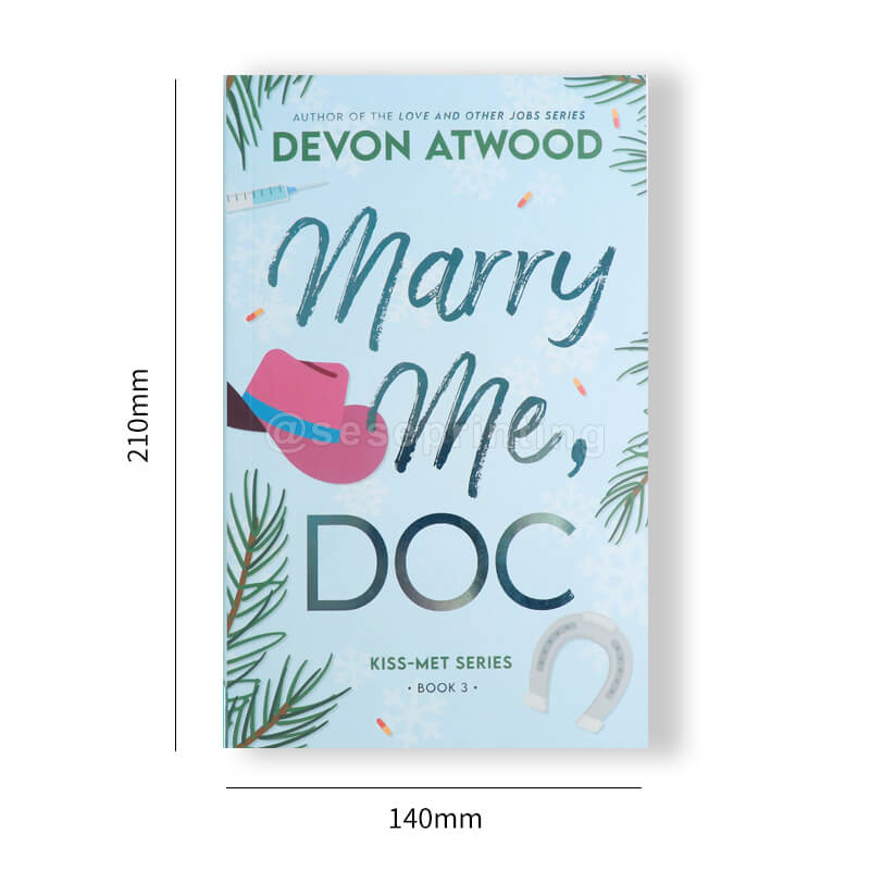 Special Edition Paperbacks with Foiling Cover and Stenciling on the Edges 6