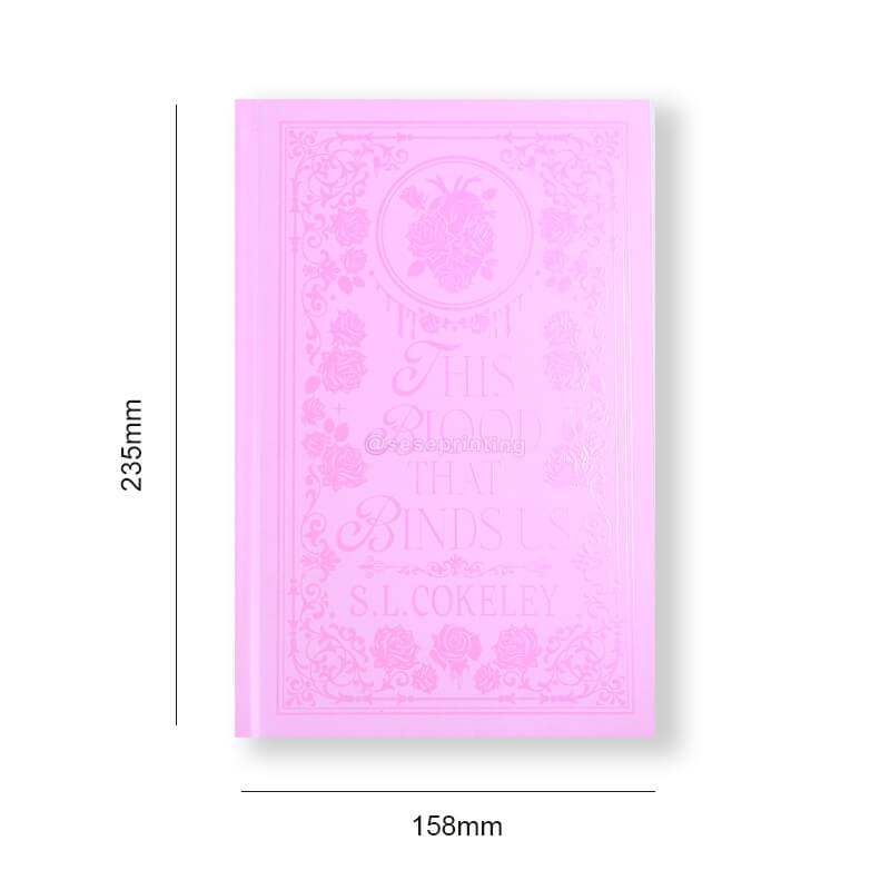 Publish Hardcover Books with Foil Embossing, Black and White Interior, Sprayed Edges 6