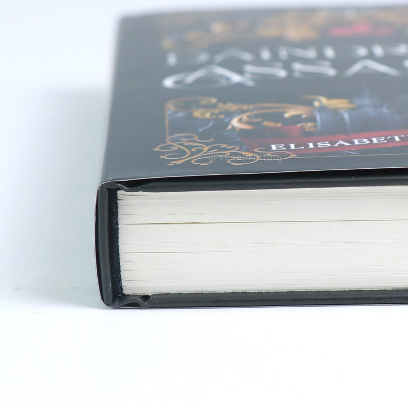 Printed Hardcover Fiction Book with a Dust Jacket and Ribbon Marker 11