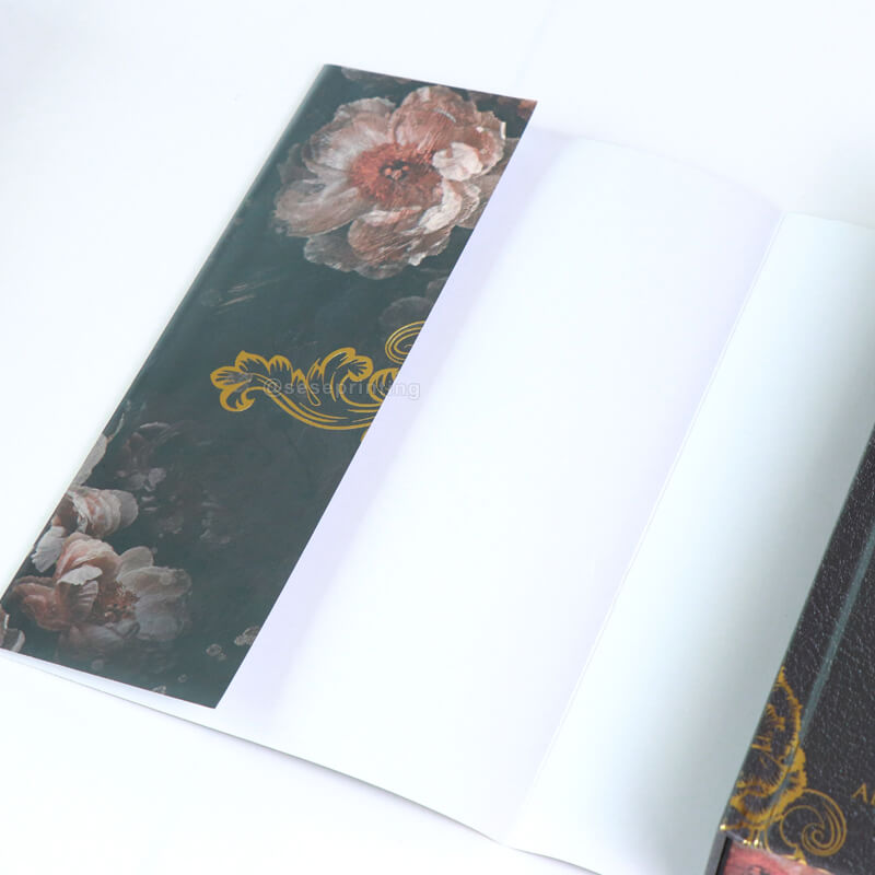 Hardcover with Printed Sprayed Edges, Color End Pages, Foiled Cover and Dust Jackets 9