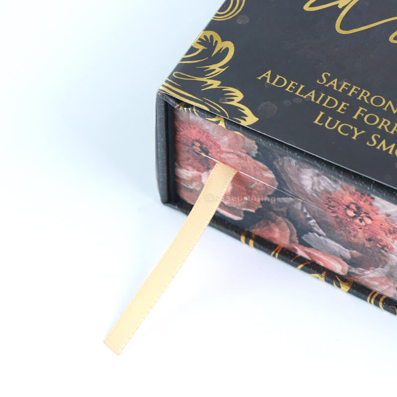 Hardcover with Printed Sprayed Edges, Color End Pages, Foiled Cover and Dust Jackets 12