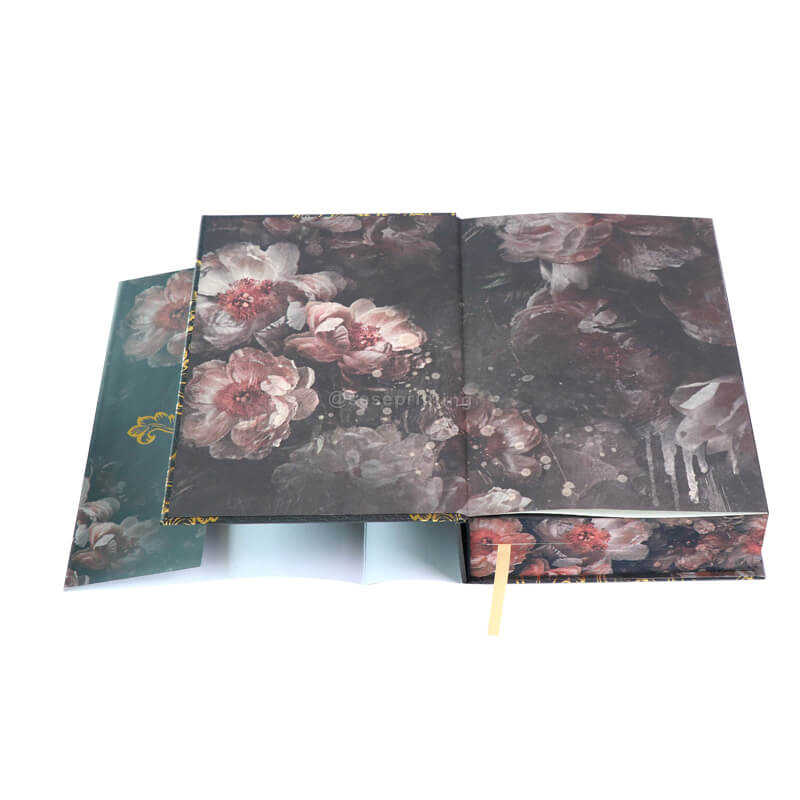 Hardcover with Printed Sprayed Edges, Color End Pages, Foiled Cover and Dust Jackets 7