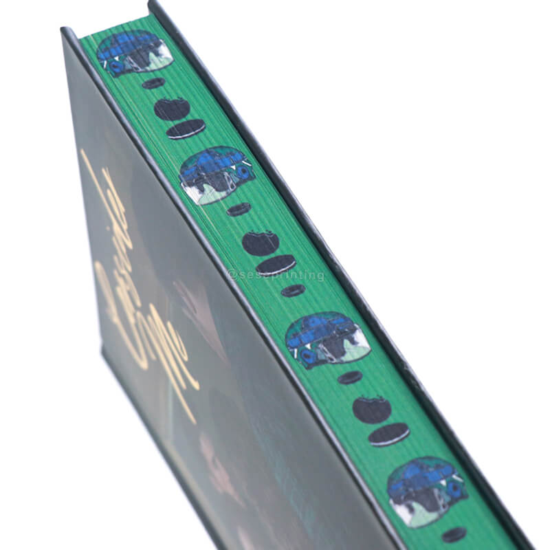 Create a Special Hardcover Edition of My Book Series with Stencilled Edges, Full Colour Endpapers 10