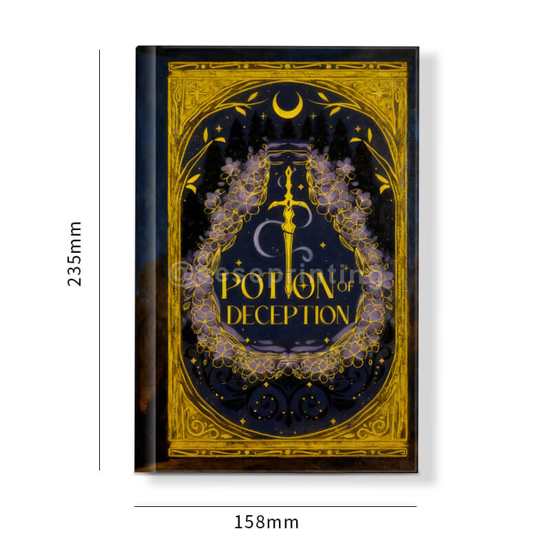 Special Edition Book with Foiling on Hardcover and Gilded Edges 6