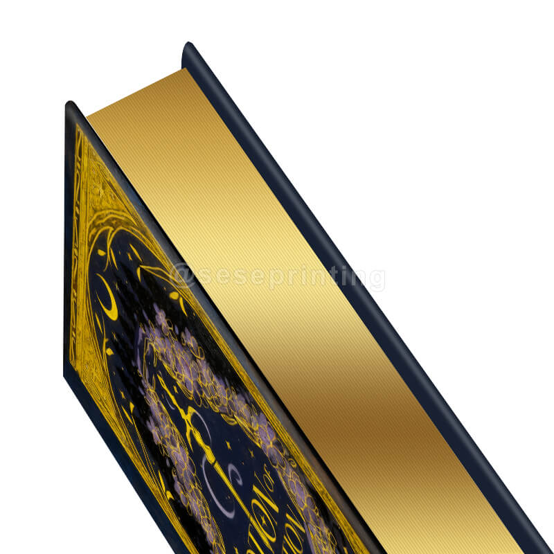 Special Edition Book with Foiling on Hardcover and Gilded Edges 9