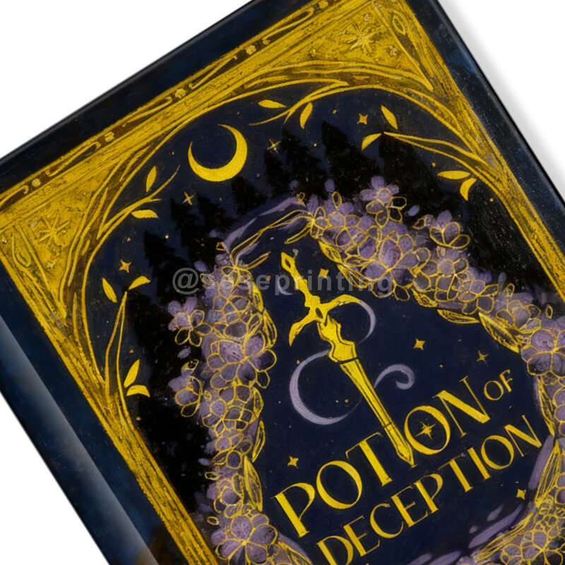 Special Edition Book with Foiling on Hardcover and Gilded Edges 8
