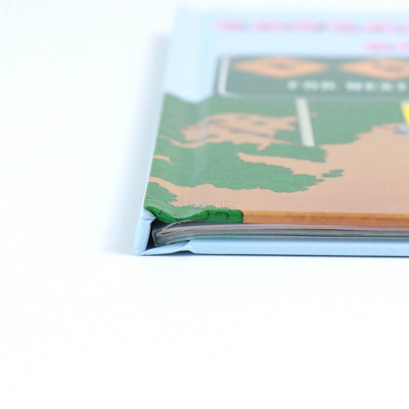 Full Color Printing Pages Children's Learning Book with Hardcover Gloss Lamination 9
