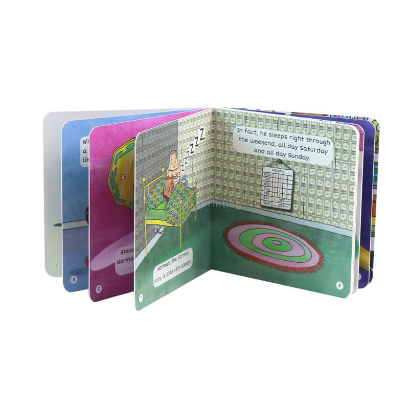 Children's Books Printing Personalized Educational Board Books for Kids 7