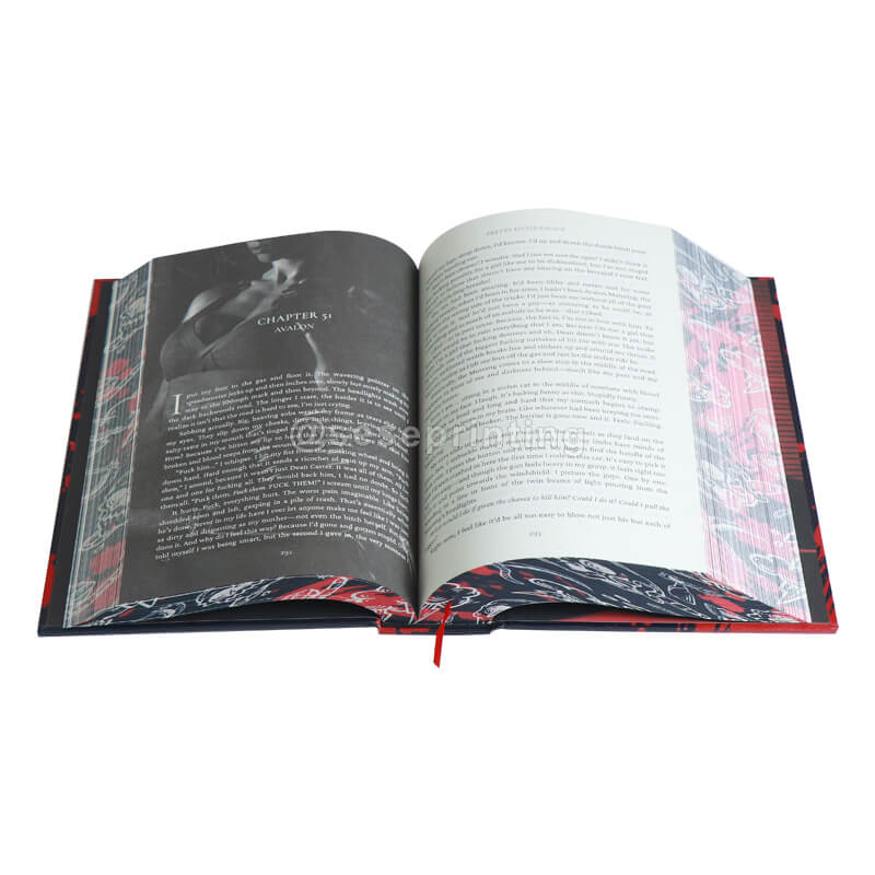 Special Edition Hardcover Books Have Sprayed Edges, Cover Foil, Endpapers, Ribbon 8