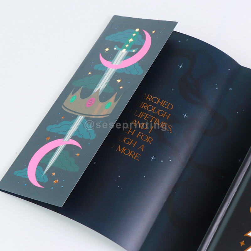 Print Hardcover with Dust Jacket, Sprayed Edges, Foiling Cover and Endsheets 9