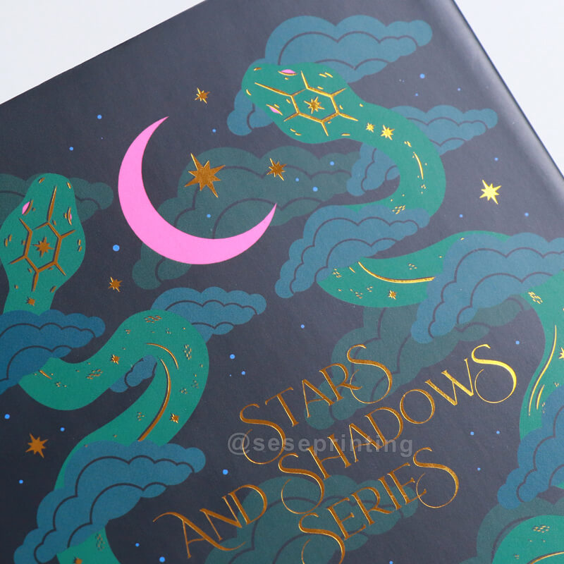 Print Hardcover with Dust Jacket, Sprayed Edges, Foiling Cover and Endsheets 10