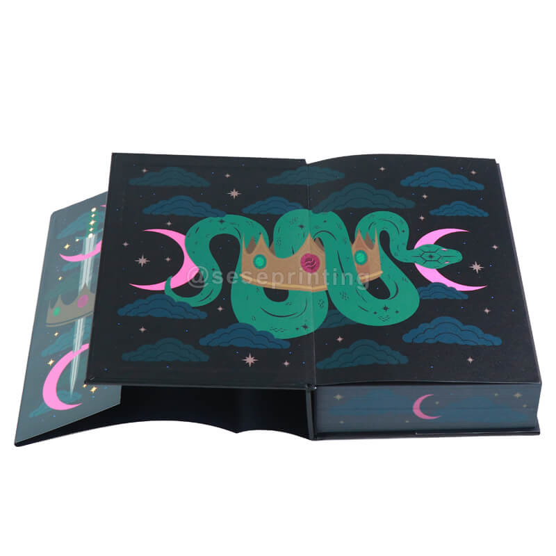 Print Hardcover with Dust Jacket, Sprayed Edges, Foiling Cover and Endsheets 7