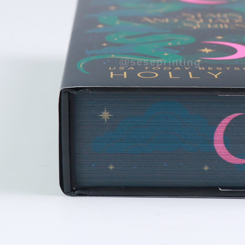 Print Hardcover with Dust Jacket, Sprayed Edges, Foiling Cover and Endsheets 12