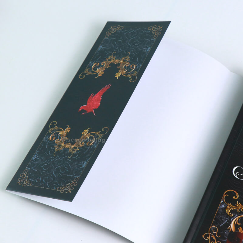 6x9 Hardcover Books Printed on White Paper, Colorful Ribbon and Dust Jackets 8