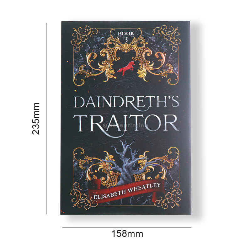 Hardcover Fiction Books with a Dust Jacket, and with a Black and White Interior 6