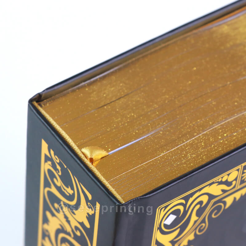 Special Edition Books with Foiled Cover, Gilded Edges, Colored Illustration Pages 12