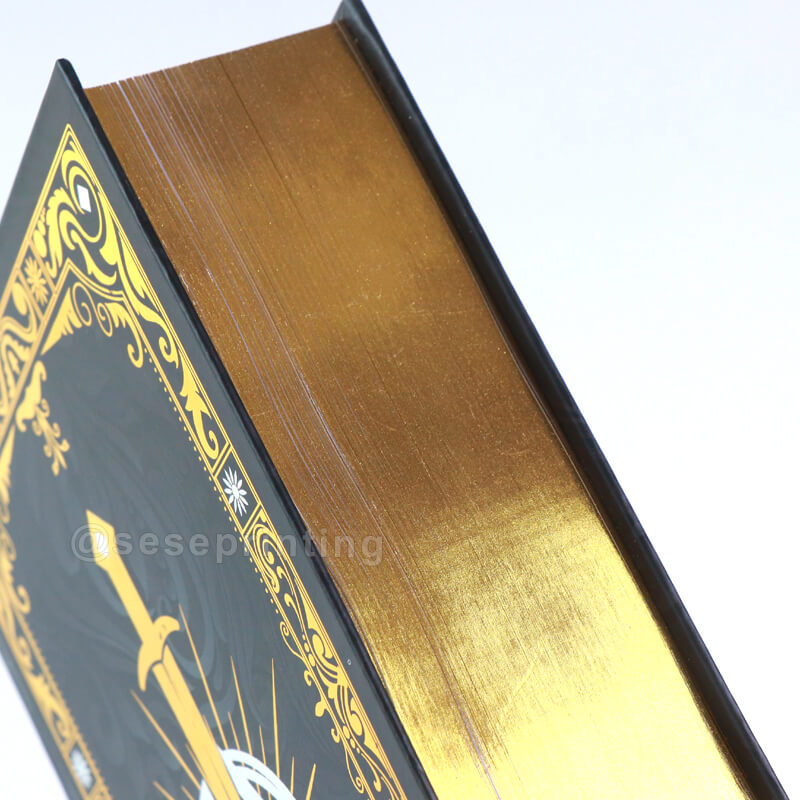 Special Edition Books with Foiled Cover, Gilded Edges, Colored Illustration Pages 10