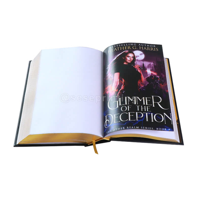 Special Edition Books with Foiled Cover, Gilded Edges, Colored Illustration Pages 8