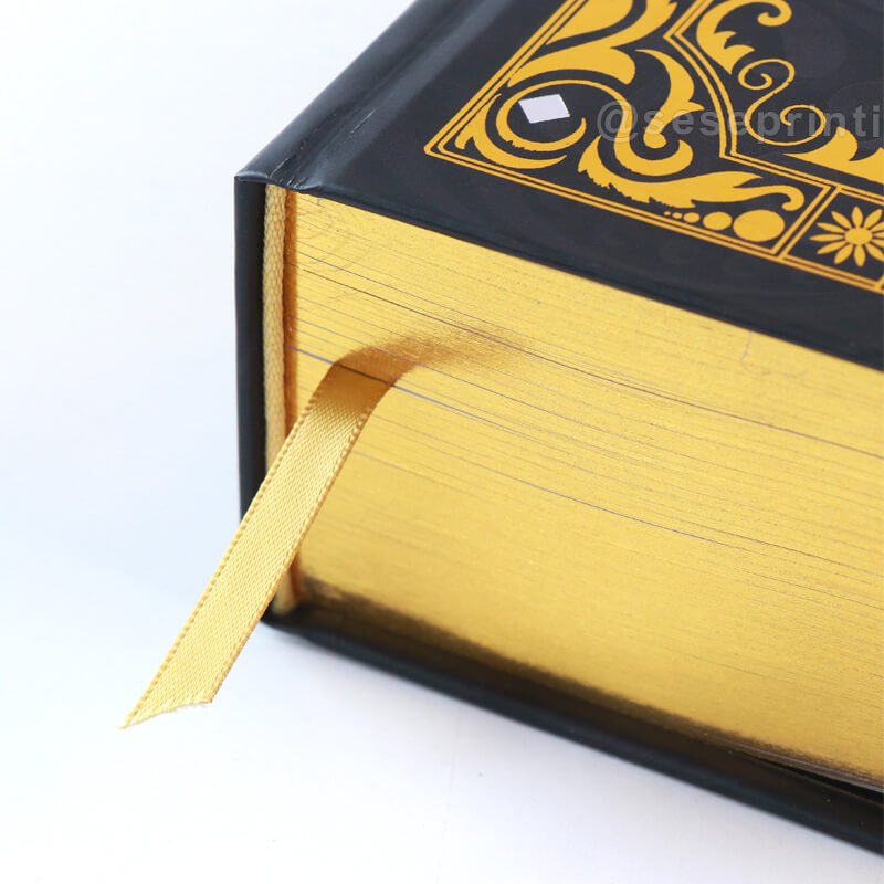 Special Edition Books with Foiled Cover, Gilded Edges, Colored Illustration Pages 11