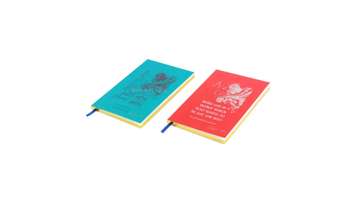 Special Edition Paperback Book Series with Foiling Cover and Sprayed Edges 1