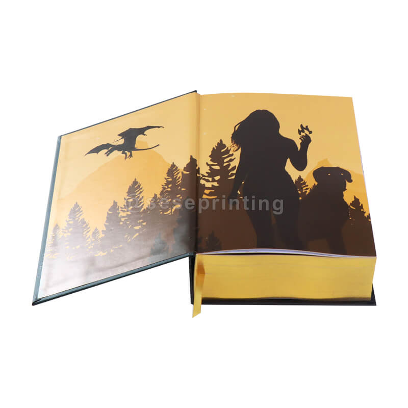 Special Edition Books with Foiled Cover, Gilded Edges, Colored Illustration Pages 7