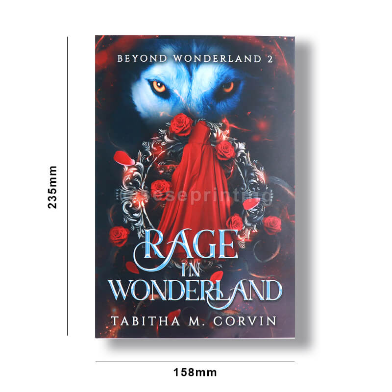 Hardcover Novels with Glossy Laminated Cover, Dust Jacket and Sprayed Edges 6