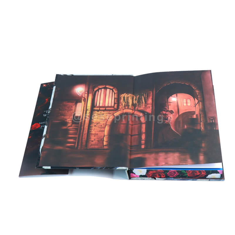 Printed Novels with Sprayed Edges, Gloss Laminated Hardcover, and Dust Jackets 7