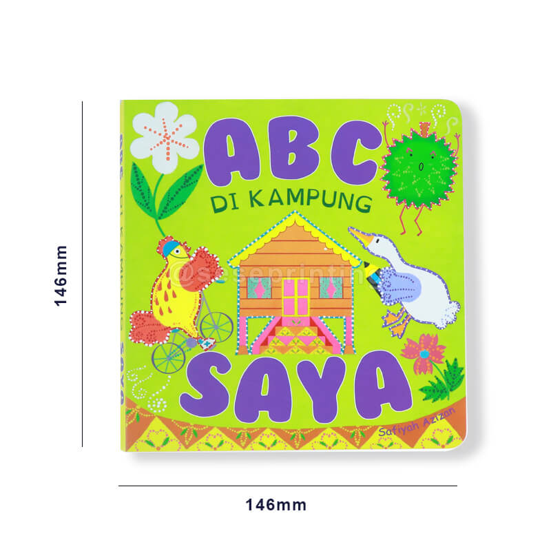 Manufacturer ABC Alphabet Learning Board Books for Kids Children 6